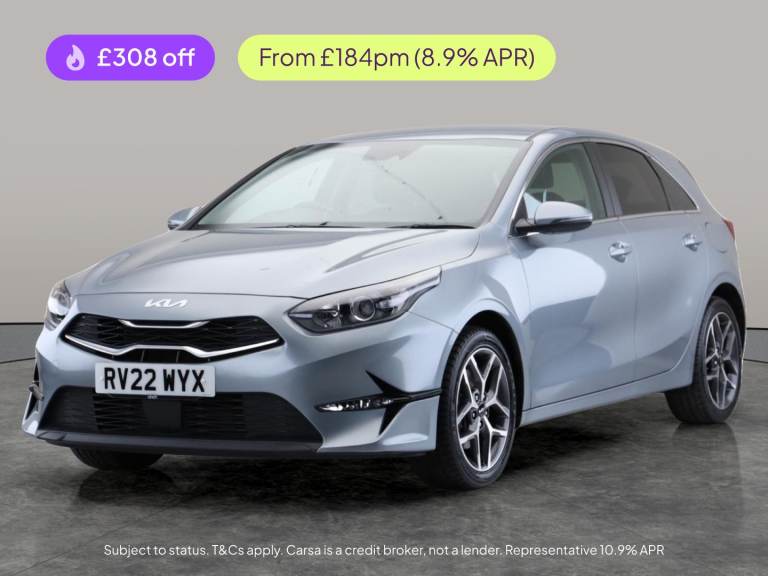 2022 Kia Ceed 1.5 T-GDi 3 Hatchback 5dr Petrol Manual Euro 6 (s/s) (158 bhp) - CRUISE - 1 Hatchba...