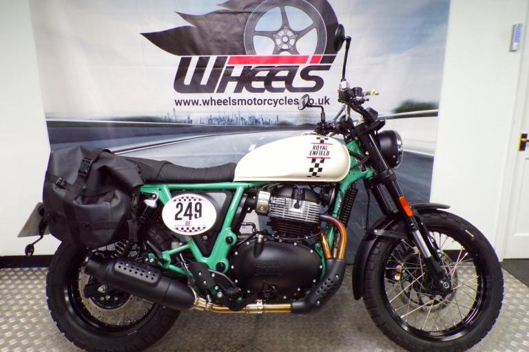 2025 ROYAL ENFIELD BEAR 650 WITH SIDE BAGS FITTED