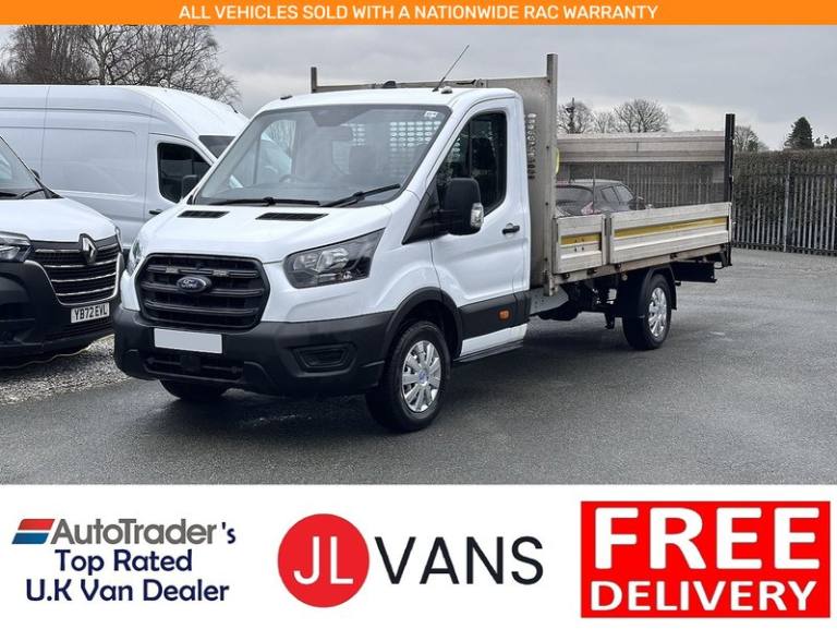 2022 Ford Transit 350 EcoBlue Leader L4 RWD Euro 6 130ps 2022 Dropside Diesel Manual