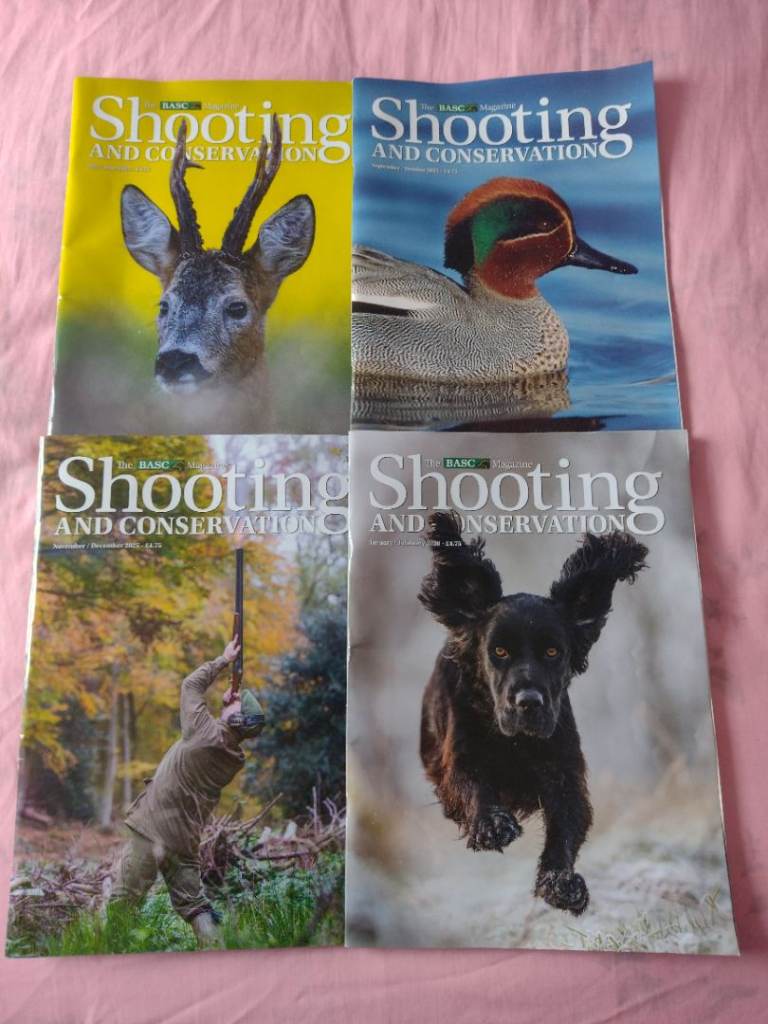 5 Glossy Country Sporting Magazines as new! Retail value £21.75 asking for £5, see photos/details.