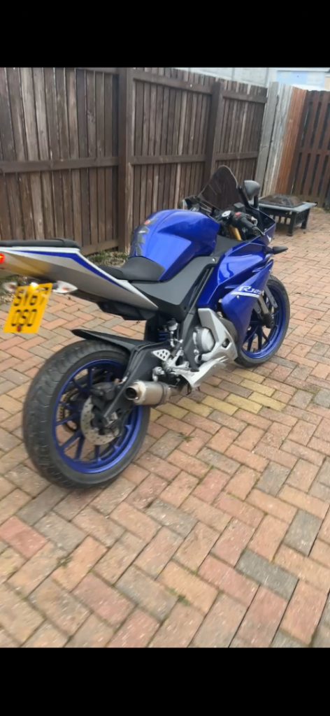 Yamaha, R125, 2017, 124 (cc)