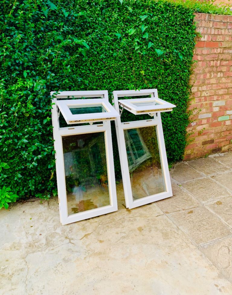 UPVC Window Double Glazed External Window (113cm x 53cm)