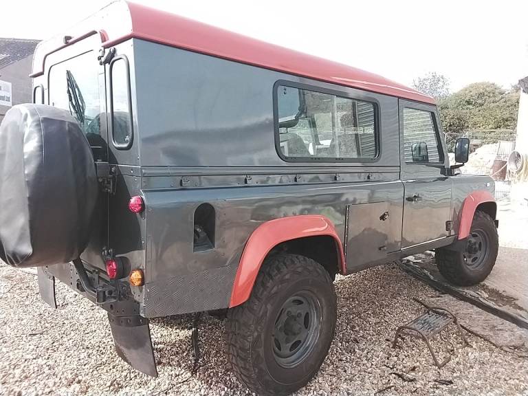Land Rover 110 Defender restored and ready to go