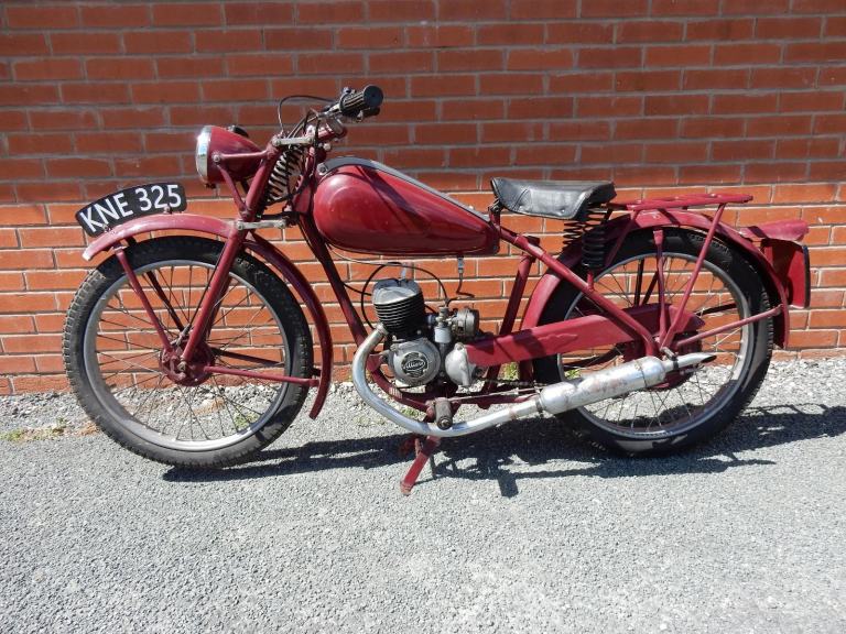 James Comet  98cc  1949 - Original registration, V5C & Buff log book