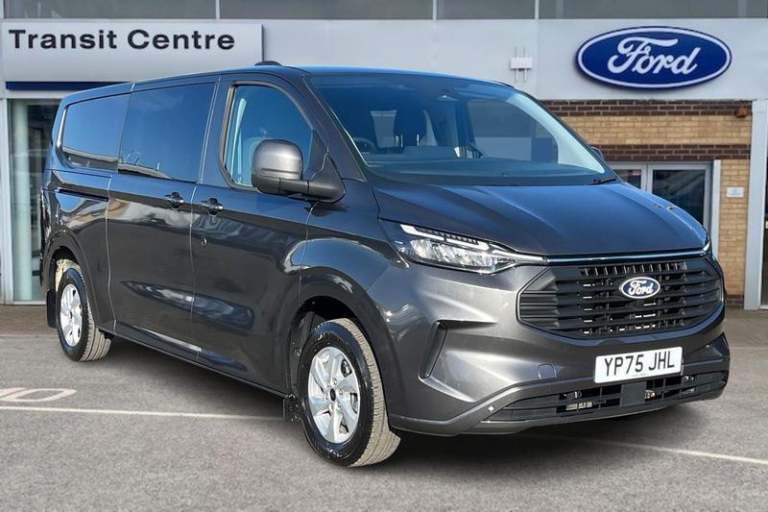 2025 Ford Transit Custom 2.0 EcoBlue 150ps H1 Double Cab Van Limited PANEL VAN DIESEL Manual