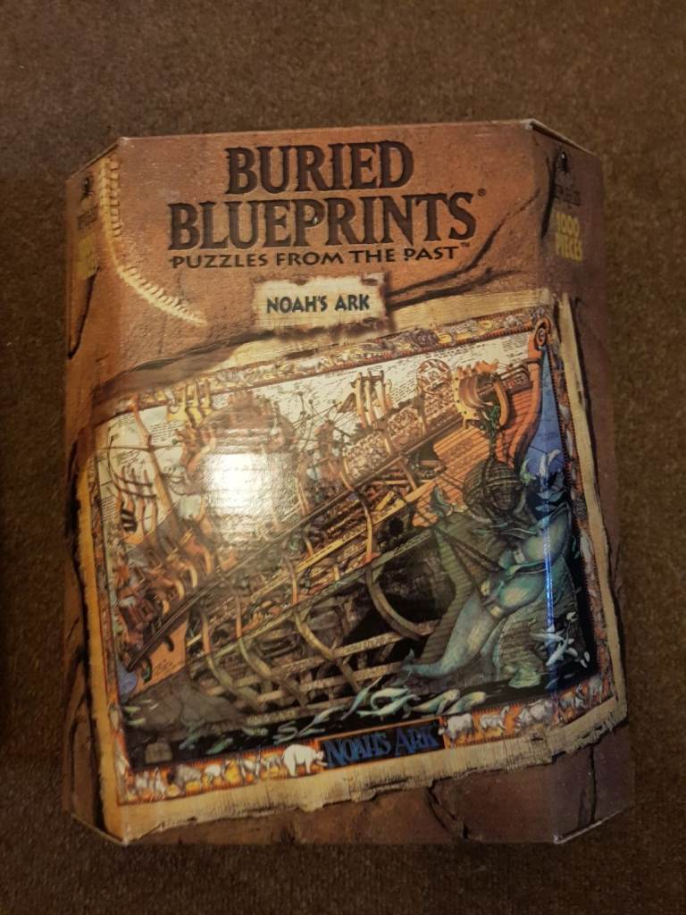 For sale is are Buried Blueprint Noahs Ark and Lost city of Atlantis puzzles from Bepuzzled + bonus