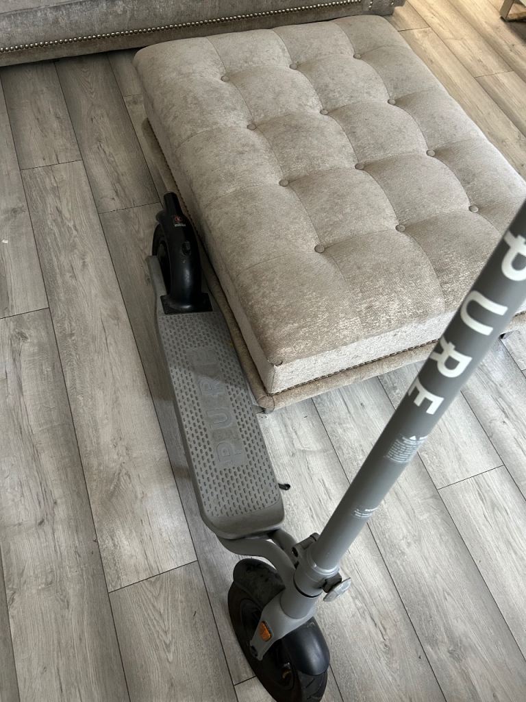 Pure Electric Scooter – Grey, Good Condition
