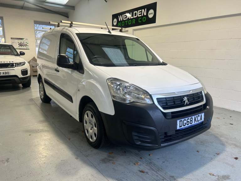 2018 Peugeot Partner 1.6 BlueHDi 850 S L1 (s/s) 4dr PANEL VAN Diesel Manual