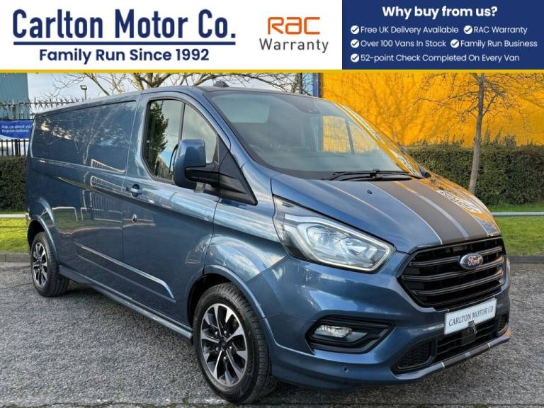 2021 Ford Transit Custom 2.0 310 EcoBlue Sport Panel Van 5dr Diesel Auto L2 H1 Euro 6 (s/s) (185 ...