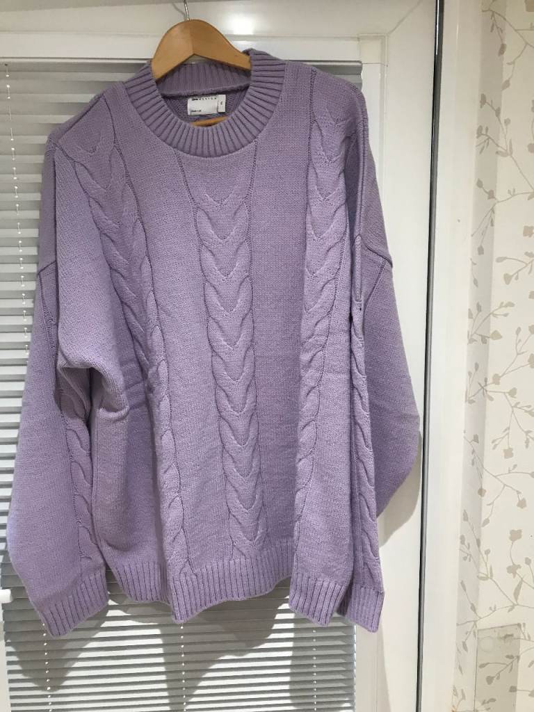 MENS LILAC JUMPER - SIZE 2XL - NEW