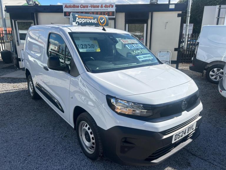 2024 Vauxhall Combo 1.5 Turbo D 2300 Prime Panel Van SWB Euro 6 (s/s) 5dr PANEL VAN Diesel Manual
