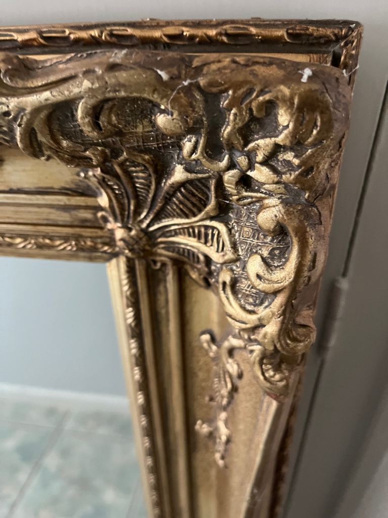 Gilt Frame Vintage Mirror 