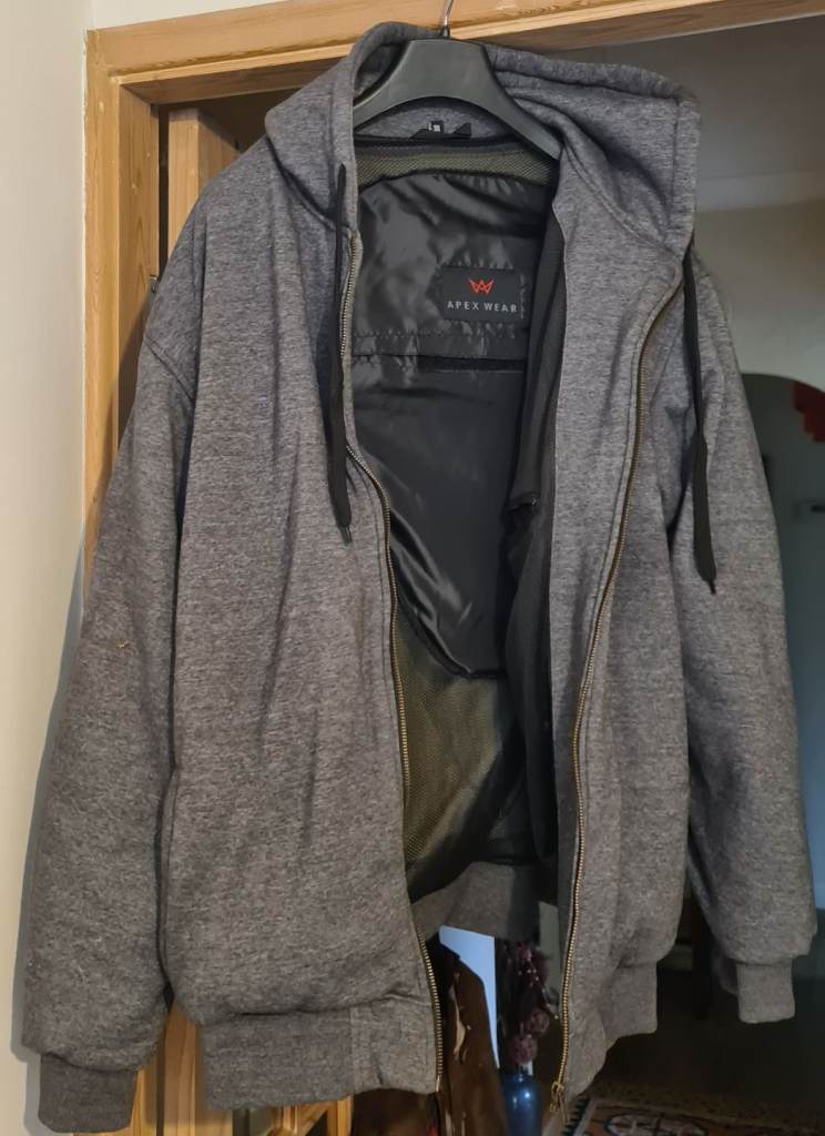 Zipper bikers/cyclists fleece