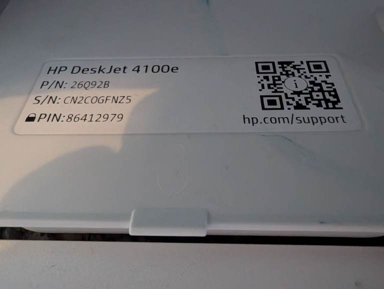 HP printer and scanner