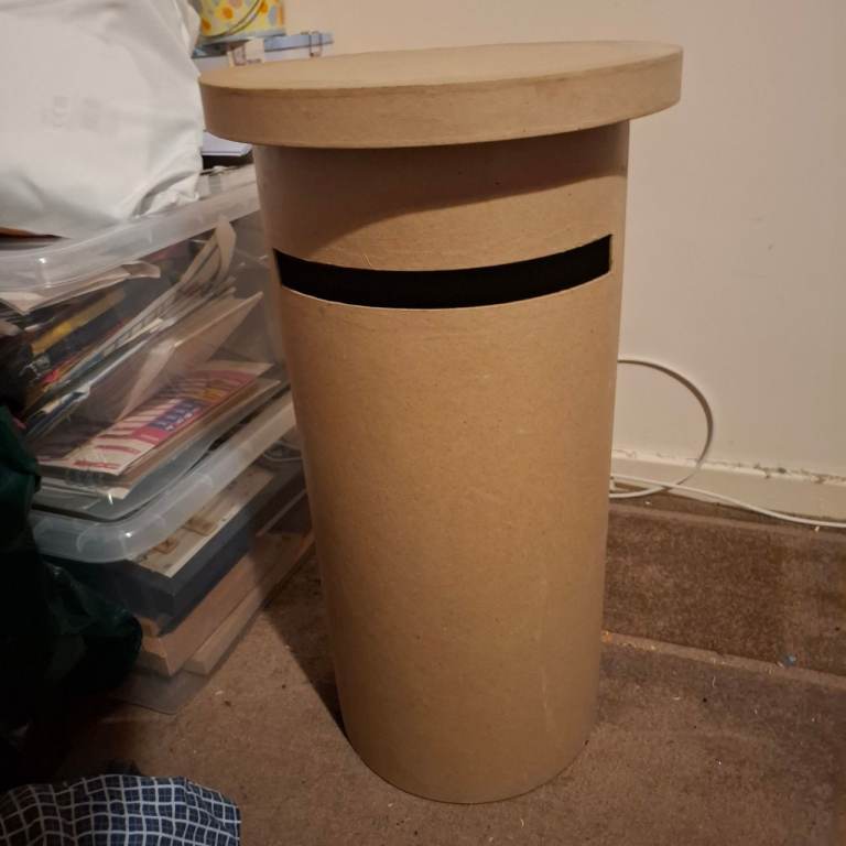 Wedding Mache Postbox