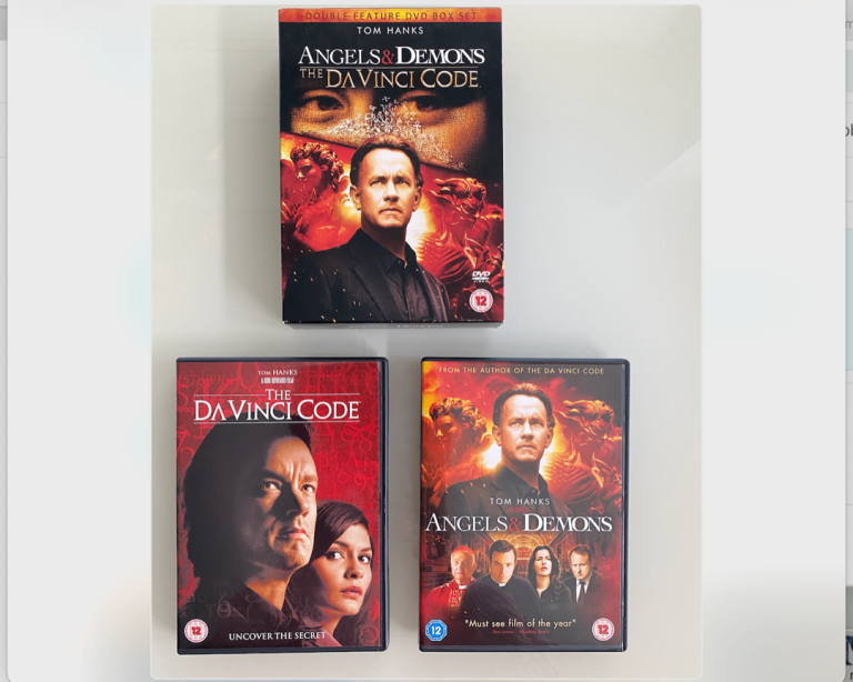 Angels & Demons / The Da Vinci Code DVD Box Set - excellent condition