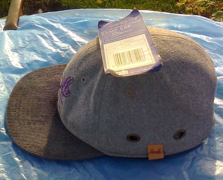 Skateboard, No Text Please, Bump Cap/Hat, New with Tags, Vintage, size Medium/Large. ## ## ##