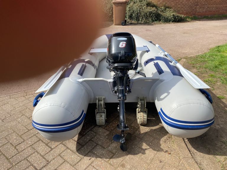 Waveline 270 with 6hp Suzuki outboard