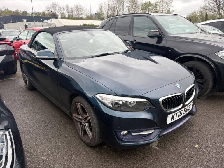 2016 16 BMW 2 SERIES 2.0 220D SPORT CONVERTIBLE 2DR DIESEL MANUAL EURO 6 (S/S) (