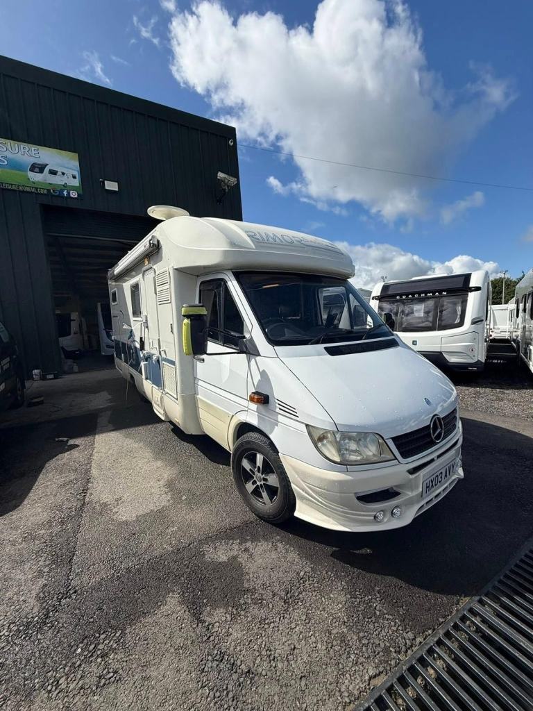 2003 MERCEDES BENZ RIMOR SILVER 645TC - 4 BERTH AUTOMATIC MOTORHOME 