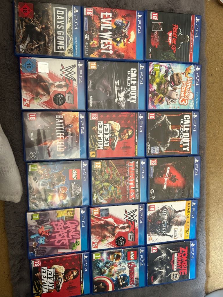 PS4 games 