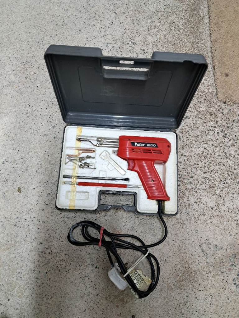 Weller 8200D Soldering Gun Kit with Case & Accessories, £20.00 for Sale