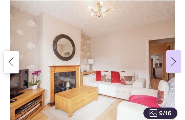 3 Seater deluxe sofa bed with matching armchair. 