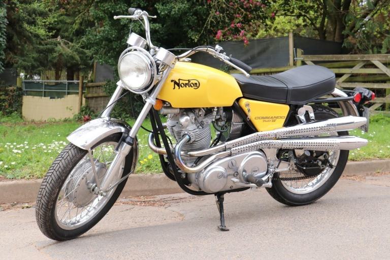 1970 Norton Commando 750S, staggering condition and an ultra rare model.