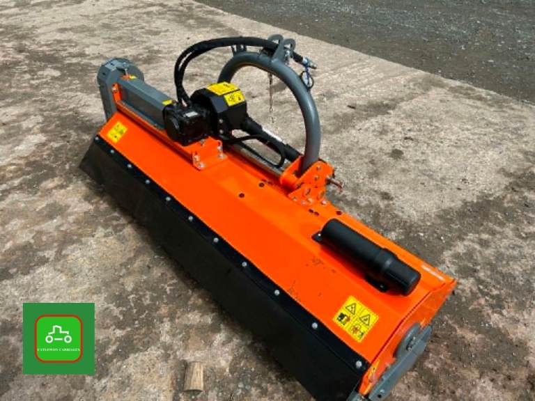 2026 AGRI IMPLEMENT UNUSED 1.8m HYDRUALIC OFFSET FLAIL MOWER SEEV IDEO inc VAT