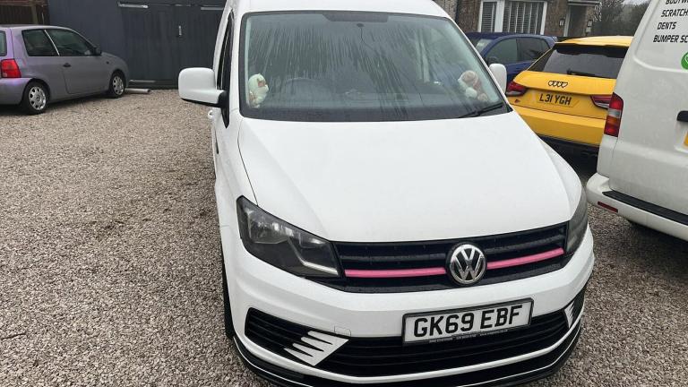 2019 Vw Caddy 2-0 Tdi stunning van Ulez Euro 6 alloys air con crew cab 
