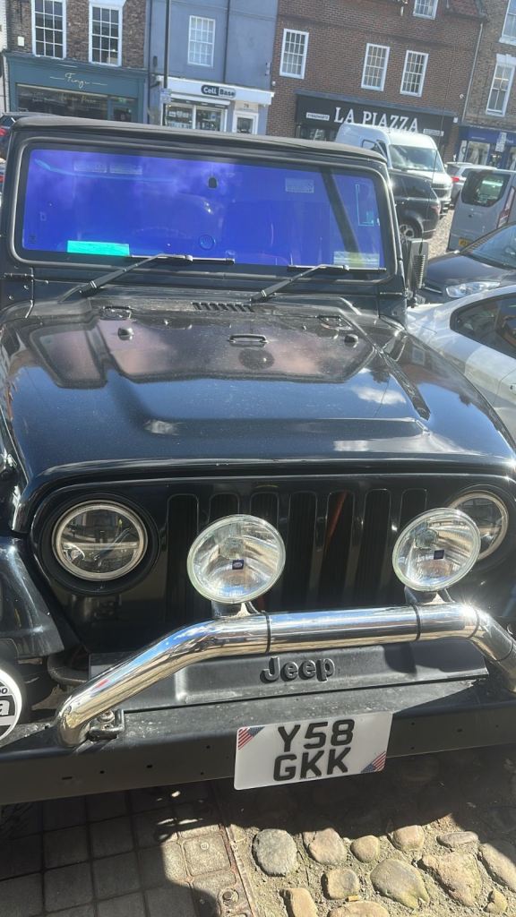 Jeep Wrangler TJ 4.0 in blackManual 