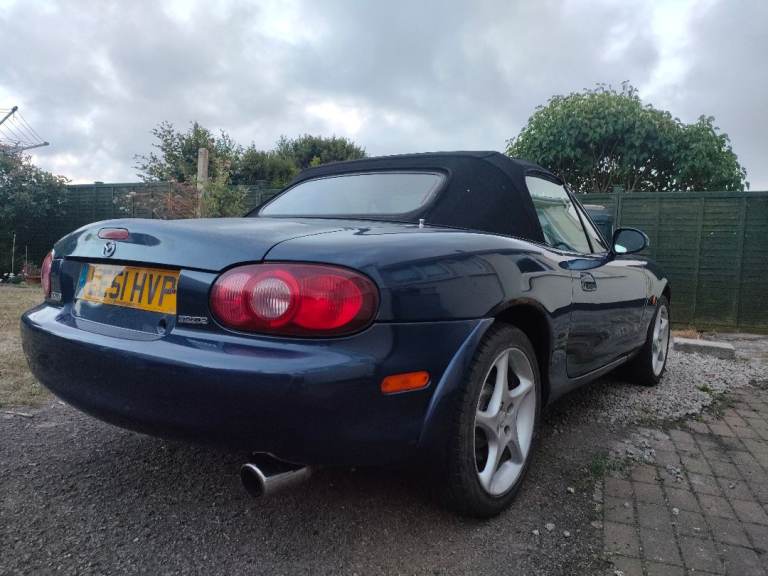 Mazda, MX-5, Convertible, 2002, Manual, 1839 (cc), 2 doors