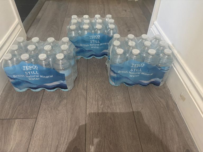 36 TESCO Still British Natural Mineral Water 500ml Bottles