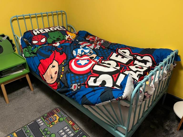 Child  / Kids bed - IKEA Minnen Extendable bed - x2 available -  Pink or Blue