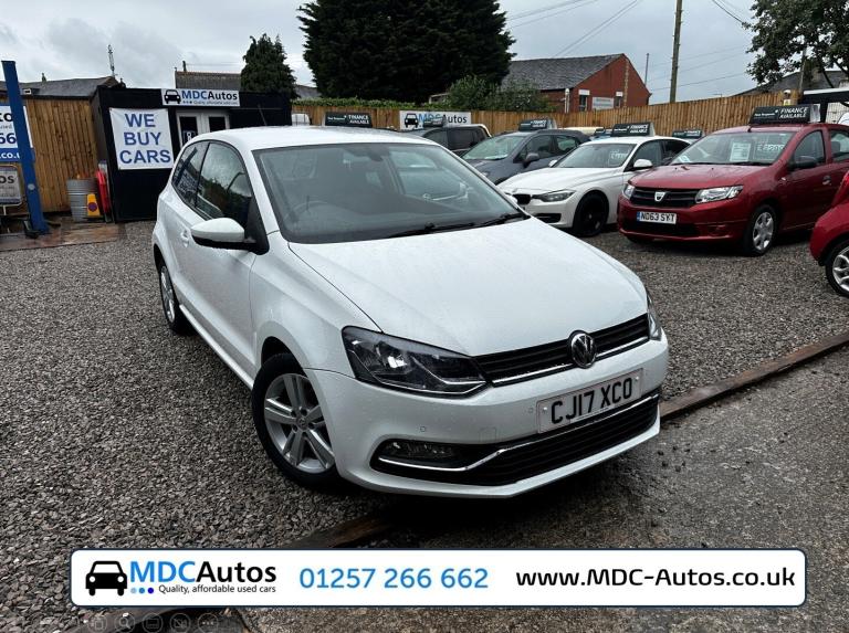 2017 Volkswagen Polo 1.2 TSI Match Edition 3dr - LONG MOT - £20 TAX - IDEAL FIRST CAR HATCHBACK P...