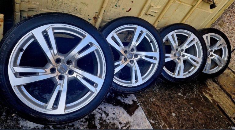 20 inch original Audi A7 ALLOY WHEELS FIT A5 A6 Q3  Q5 Q