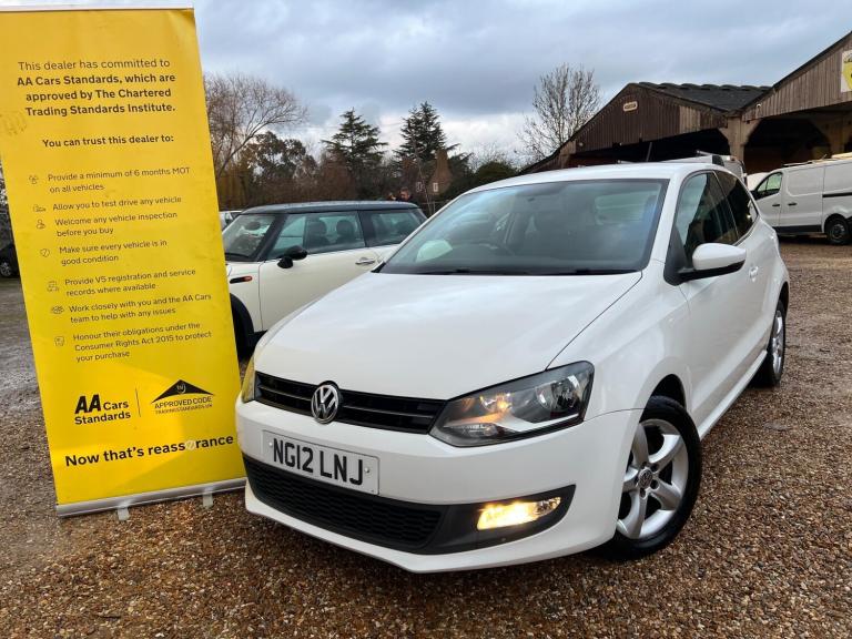  Volkswagen Polo 1.2 Match Euro 5 3dr Petrol Manual