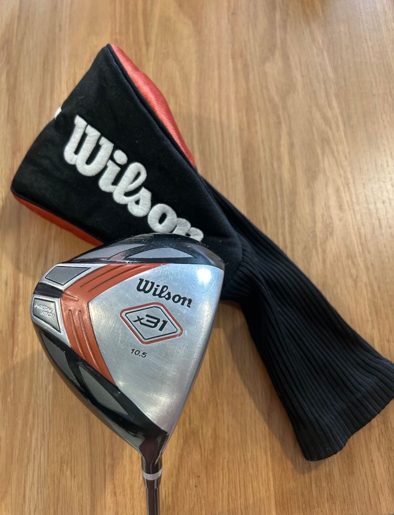 * SOLD * WILSON X31 460cc Titanium DRIVER.  R/H.