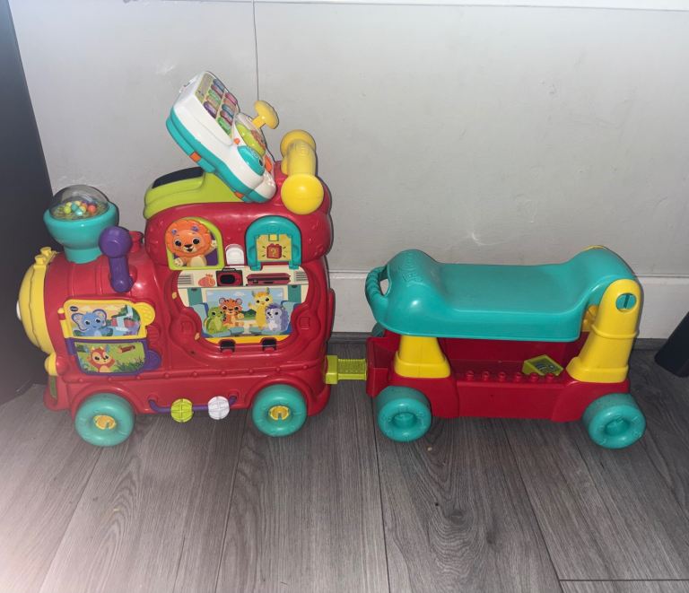 VTech Baby 4-in-1 Alphabet Train Ride On