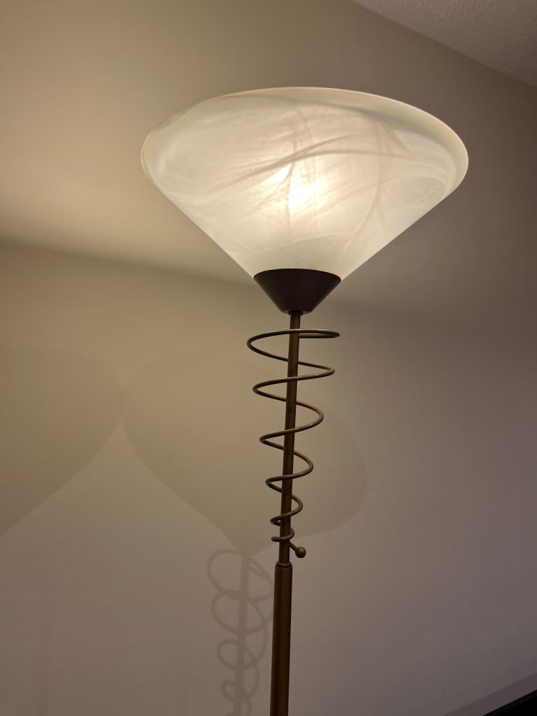 Tall floor lamp