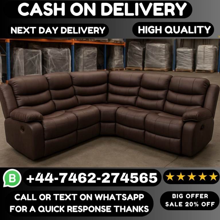 Roma Recliner Corner & 3+2 Sofas Sale – Ultimate Comfort Awaits!