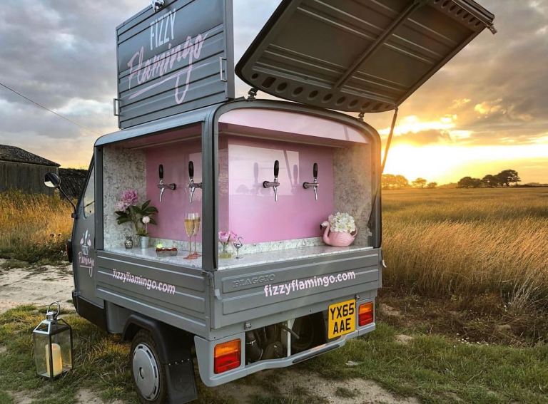 Piaggio Ape 50 converted van