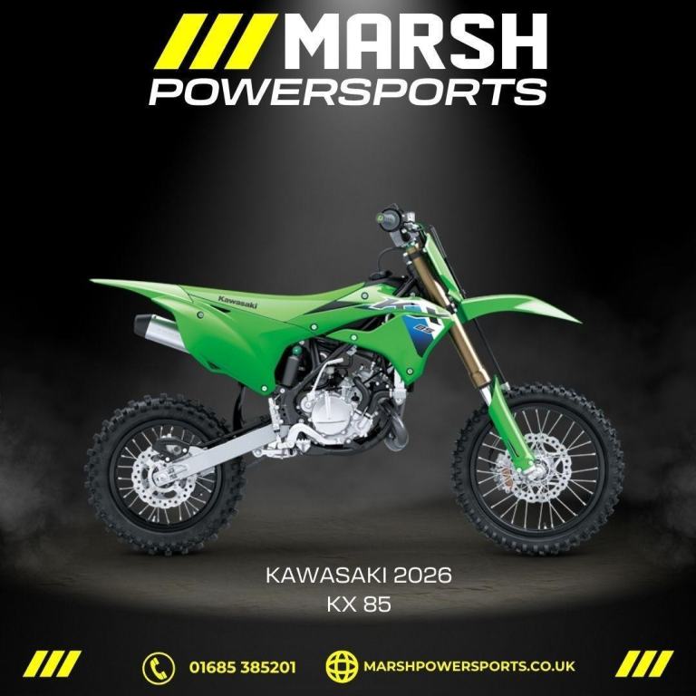 Kawasaki KX 85 2026 - Kawasaki Main Dealer - Reserve Yours Today!