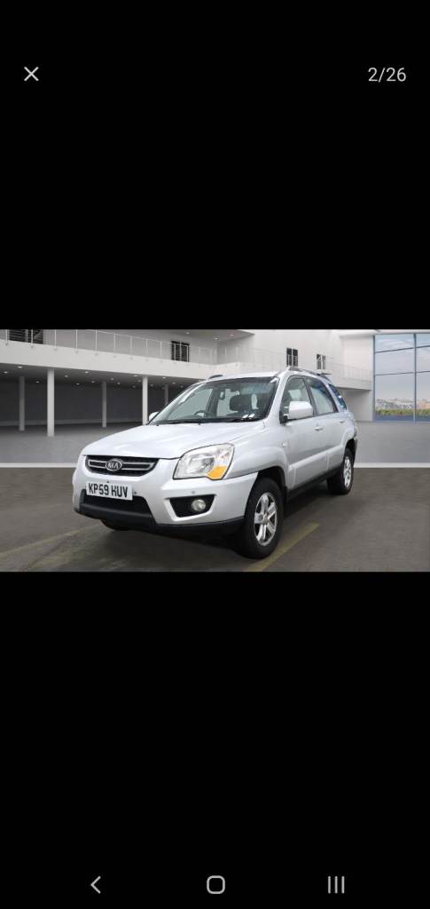 AUTOMATIC Kia, SPORTAGE, Estate, 2009, 1991 (cc), 5 doors