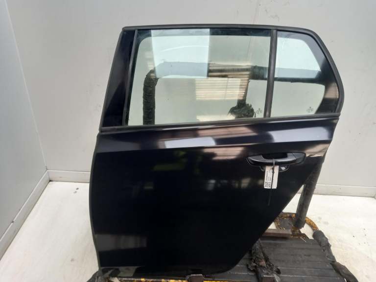 Volkswagen Golf Left Rear Door N/S 2008-2015 2t / C9x 5 Door Hatchback 5k6833055