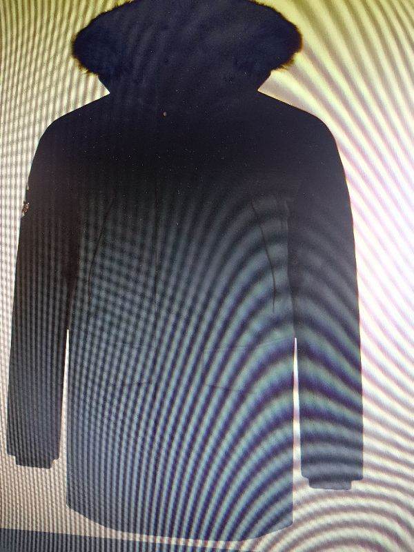 AS NEW BLACK SUPERDRY EXPEDITION COAT SIZE XL 