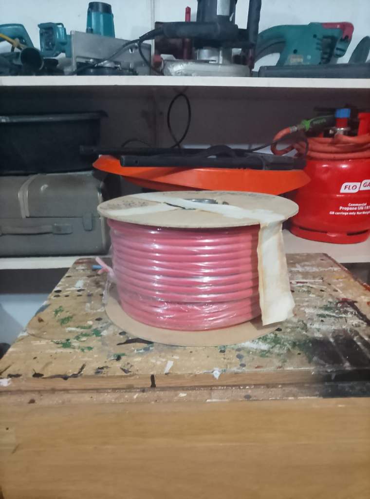 FIRE ALARM CABLE NEW + MORE VARIOUS TVS HOUSE SOLD NO SPACE 