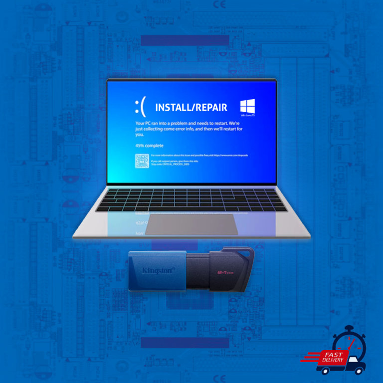Windows I0 Installer & Repair - Boot USB Flash Drive