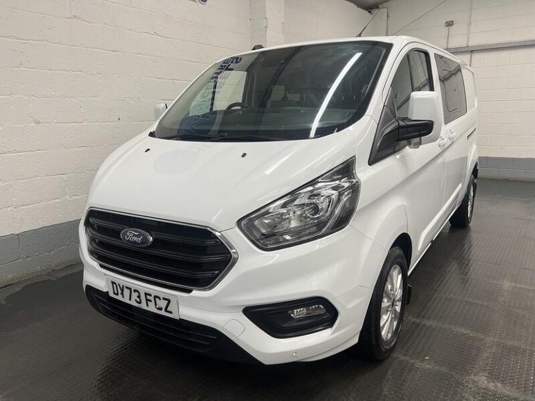 2023 Ford Transit Custom 2.0 320 EcoBlue Limited Crew Van Double Cab 5dr Diesel Manual L2 H1 Euro...