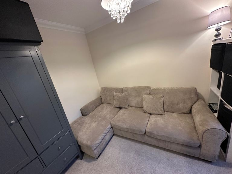 The Taylor Left Hand Corner Chaise Sofa Bed New 